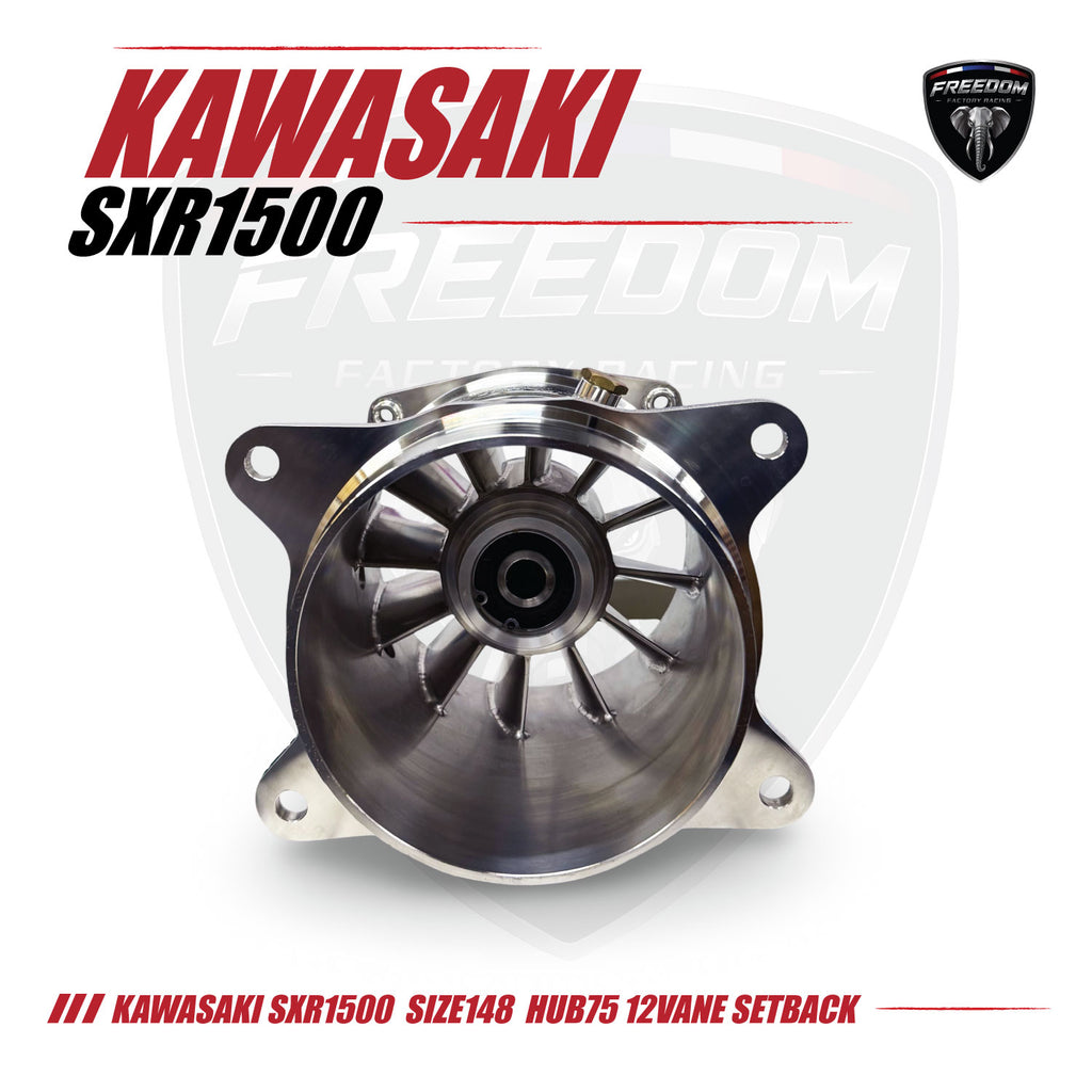 KAWASAKI 1500  Size 148 Hub75 12 Vane SETBACK