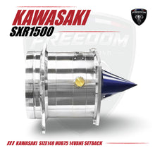 Load image into Gallery viewer, KAWASAKI 1500  Size 148 Hub75 14 Vane SETBACK