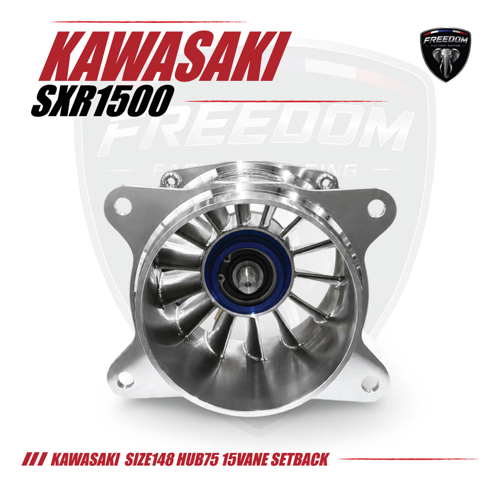 KAWASAKI 1500  Size 148 Hub75 15 Vane SETBACK