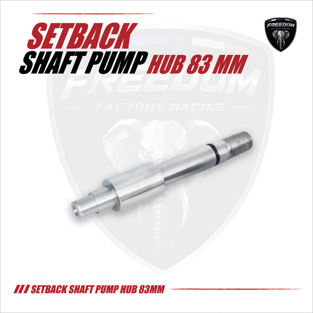 SETBACK SHAFT PUMP HUB 83MM
