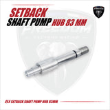 SETBACK SHAFT PUMP HUB 83MM